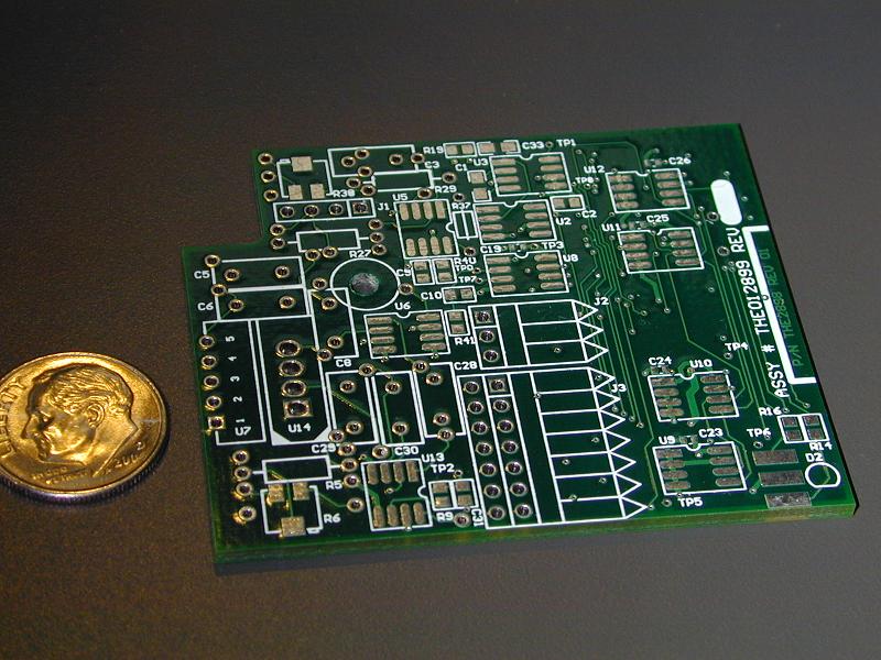 Small Embedded Surface Mount & Through-Hole Board Without Components